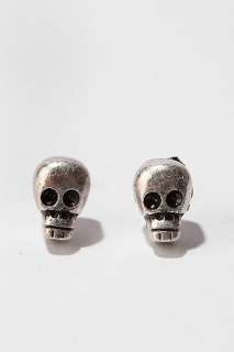 UrbanOutfitters  Day of the Dead Skull Post Earring