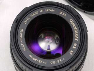Minolta Maxxum STsi Body w/ Quantaray MC 28 80mm f/3.5 5.6 MX AF Lens 