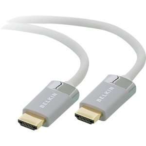   Belkin AV22305 12 WHT HDMI to HDMI Cable   12 ft in White Electronics