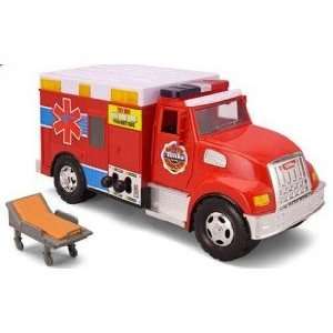 Tonka Mighty Motorized Toy Ambulance  Toys & Games  