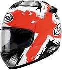 arai vector 2 marker red motorcycle helmet 