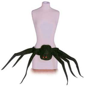 one piece spider belt head opens to function as a purse fits adult up 