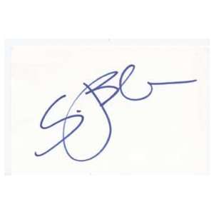 SELMA BLAIR Signed Index Card In Person