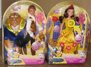 DISNEY BEAUTY AND BEAST TO PRINCE & MAGICAL ROSES BELLE  