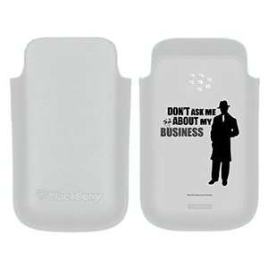 The Godfather Dont Ask Me on BlackBerry Leather Pocket Case  