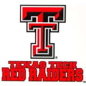    Texas Tech Red Raiders Static Cling Decal