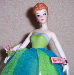 Enesco Barbie Doll Porcelain Musical Senior Prom 1963  