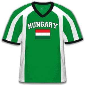 HUNGARY Soccer T shirt Flag Football Country Jersey Tee  