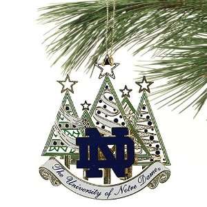  Notre Dame Fighting Irish Tree Logo Ornament Sports 
