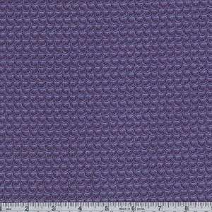  44 Wide Swirl Mini Navy Fabric By The Yard Arts, Crafts 