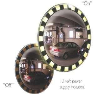    26 Convex Mirror with Lighted Safety Border