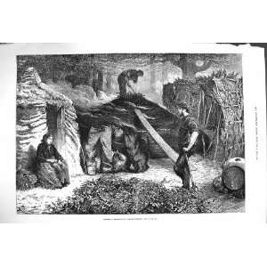   1879 CHARCOAL BURNERS EPPING FOREST INDUSTRY FINE ART