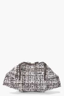 Alexander McQueen de manta tweed clutch for women  