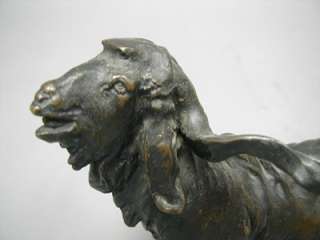 BRONZE GOAT OTTO JARL 19   20th Century Artist SWEDEN  