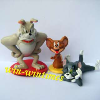 pcs Tom and Jerry Spike bulldog action figure set toy  