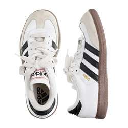 Kids Adidas® white Samba® sneakers $50.00 