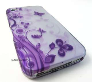   BUTTERFLY HARD CASE COVER APPLE IPHONE 4 4s PHONE ACCESSORY  