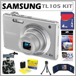  Samsung TL105 12.2 MP with 4x Optical Zoom Wide Angle Lens 