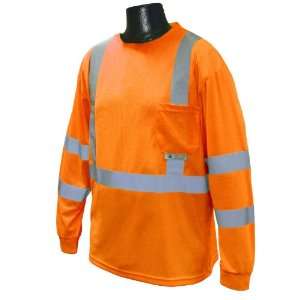 Radians ST21 3POS 3X Class 3 Max Dri Moisture Wicking T Shirt, Orange 