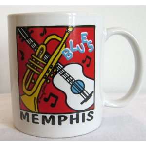 Memphis Mug Souvenir Ceramic Coffee Cup Collectible Gift 