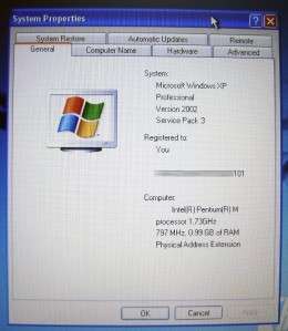   HP COMPAQ NC6120 1GB 40GB LAPTOP NOTEBOOK WINDOWS XP COMPUTER  