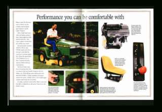 John Deere STX+LX Lawn Tractor Sales Catalog NOS 1994  