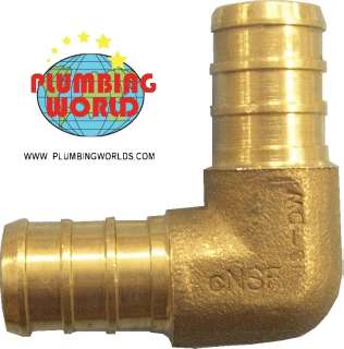 FITTINGS PEX ELBOW ROUGH BRASS NEW  