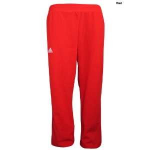  Adidas   Mens Microfiber Warm Up Pants Red Lrg