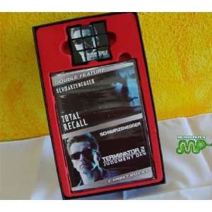 Terminator 2 Total Recall DVD w/ Collectors Puzzle Rubixs Cube Boxed 