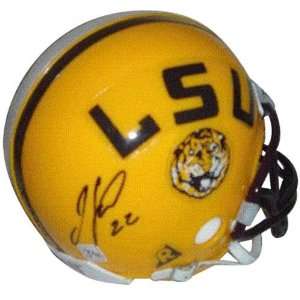   Louisiana State LSU Tigers   Autographed NFL Mini Helmets Everything