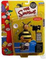 Simpsons Bumblebee Man Figure WOS MOC Series 5 RARE Toy  