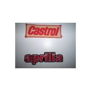 CASTROL Woven Iron on Patch NEW 