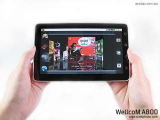 WellcoM A800 Google Android Tablet PC 3G GPS WIFI Phone  
