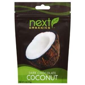 Next Organics, Coconut Drk Choc Org, 4 OZ (Pack of 12)  