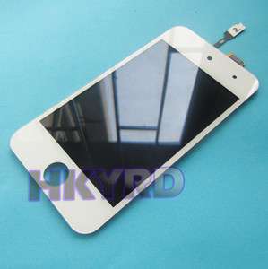 Touch Screen+LCD Display Assembly iPod Touch 4 4G White  