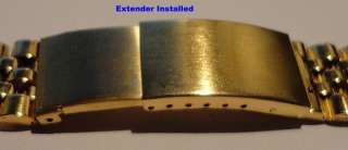 Watch Band Extender for Seiko Watches in Gold Free Ship  