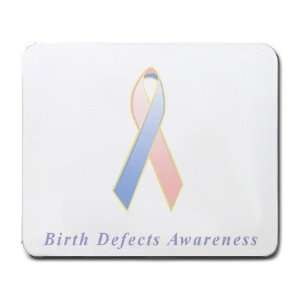  Birth Defects Awareness Ribbon Mouse Pad