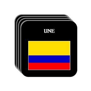 Colombia   UNE Set of 4 Mini Mousepad Coasters
