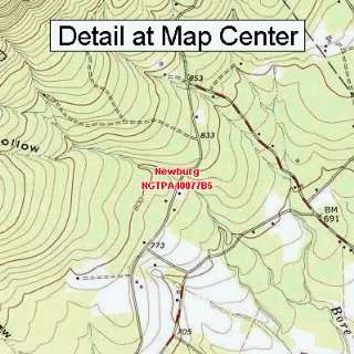   Map   Newburg, Pennsylvania (Folded/Waterproof)
