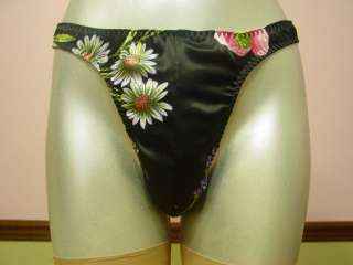 Satin ~~THONG~~ with ~LATEX~ Lined Sissy Choice_Colors  