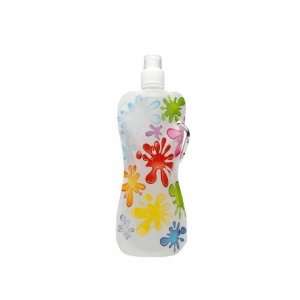 Talus Corp ST ON9013 013 Foldable Water Bottle   Splash White  