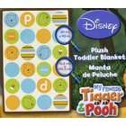 Disneys Winnie the Pooh Plush Toddler Blanket