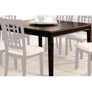 Furniture of America Central Park Dining Kitchen Table in Dark Cherry 