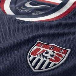 Nike United States USA Official 2012 Away Soccer Jersey Brand New Navy 