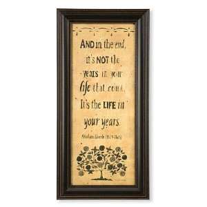Life in Your Years Print 