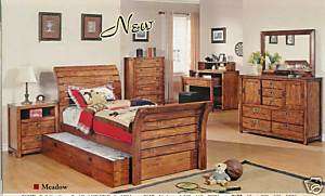 New 4pcs Youth Kid Full / Twin Size Bedroom Set, #A0610  