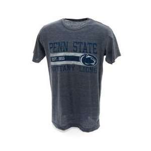 Penn State Charcoal Gray Vintage Stripe T Shirt  Sports 