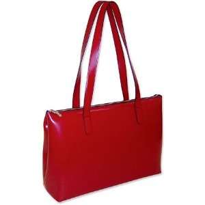  Jack Georges Milano Red Park Avenue Tote   JG RD3901 