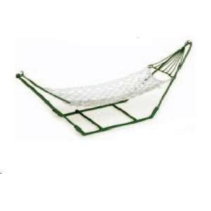    Dollhouse Miniature Outdoor Hammock in Green & White Toys & Games