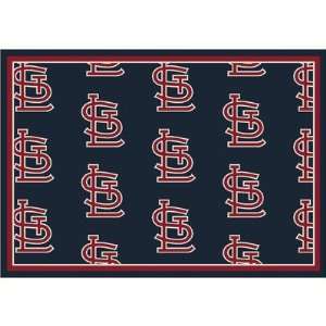   MLB Team Repeat St. Louis Cardinals Baseball Rug Size 7 8x10 9